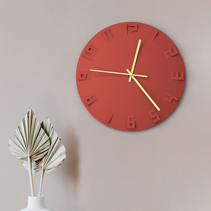 Home Office Cozy - Watch Cozy Duvar Saati Oturma Odası