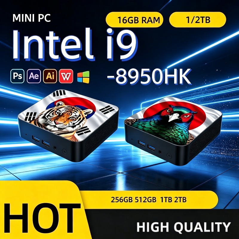 Home Office Windows 11 - Kompakt Masaüstü Mini Bilgisayar Intel Core