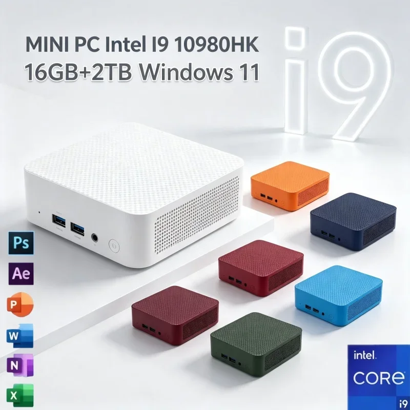 Home Office Windows 11 - Taşınabilir Mini Bilgisayar Intel I9 10980HK