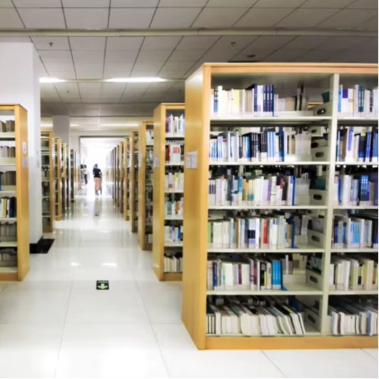 Home Office With Library - Fabrika Çıkışı Çift Taraflı Kitap Rafları