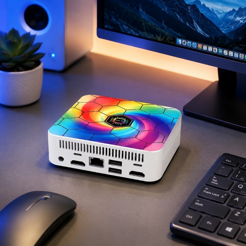 Renkli Kompakt İnce Mini PC Co - Home Office Windows 11 incelemesi ve fiyatı