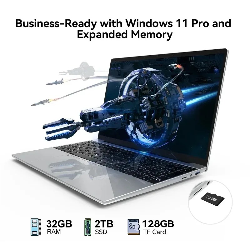 15.6 İnç Ultra İnce Oyun Dizüs - Home Office Windows 11 incelemesi ve fiyatı