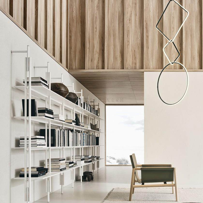 İtalyan Minimalist Ofis Kitapl - Home Office With Library incelemesi ve fiyatı