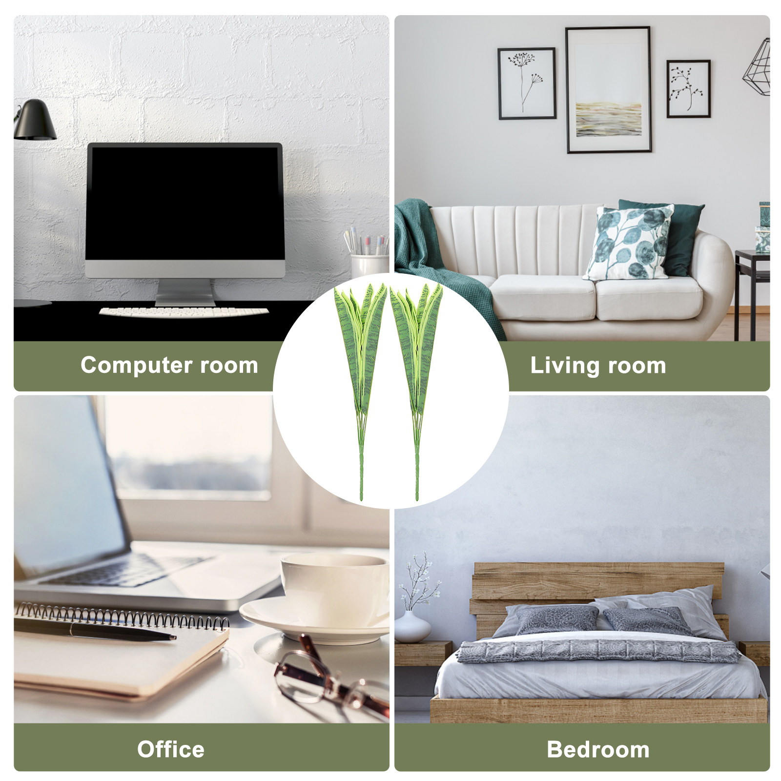 2 Adet Yapay Sahte Yılan Bitki - Home Office Simulator incelemesi ve fiyatı