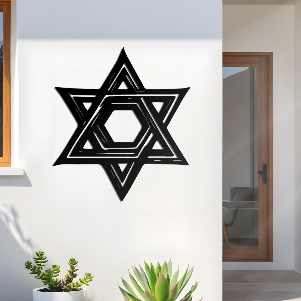CIFBUY Davut Yıldızı Metal Duv - Home Office For incelemesi ve fiyatı