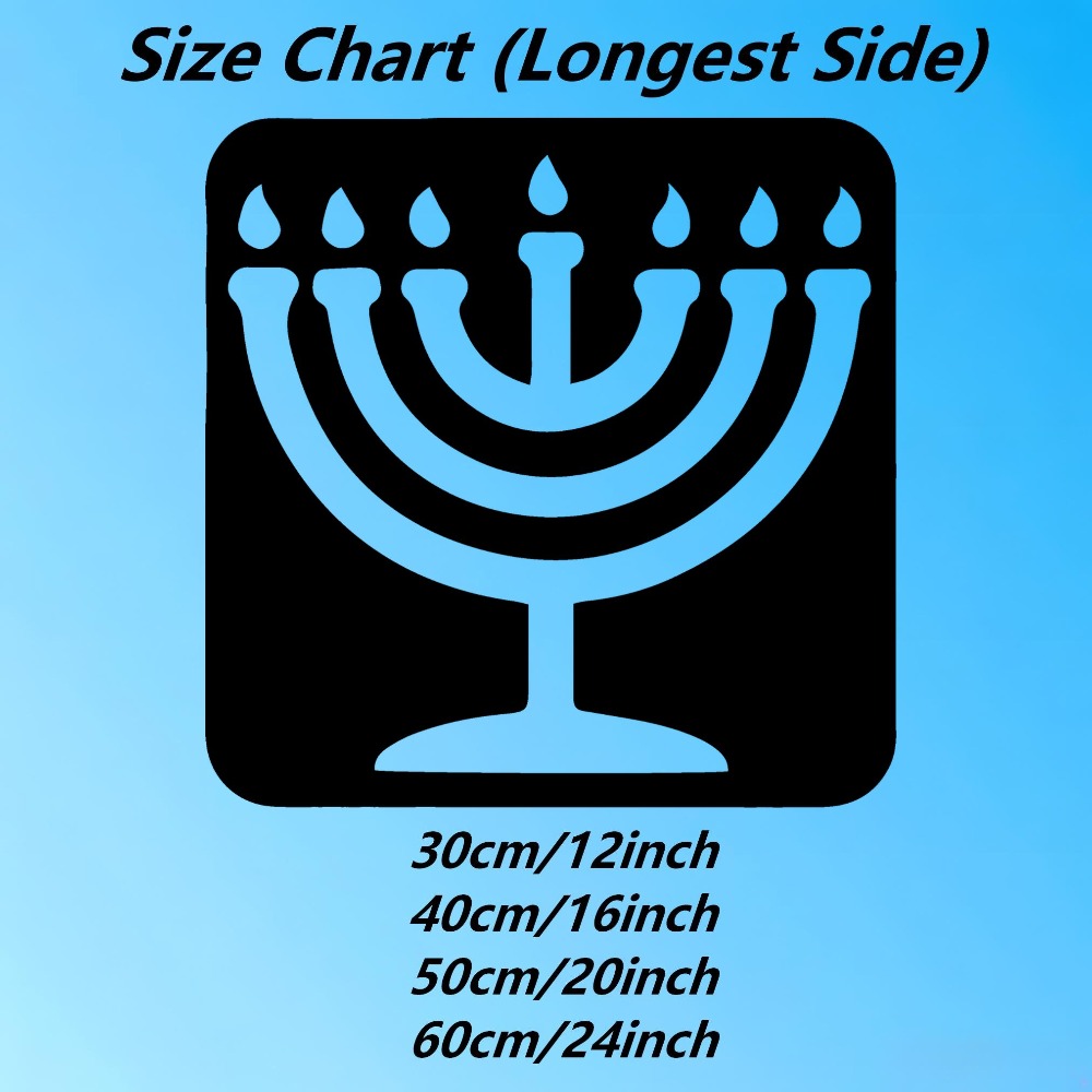 CIFBUY Vintage Menorah Metal D - Home Office For incelemesi ve fiyatı