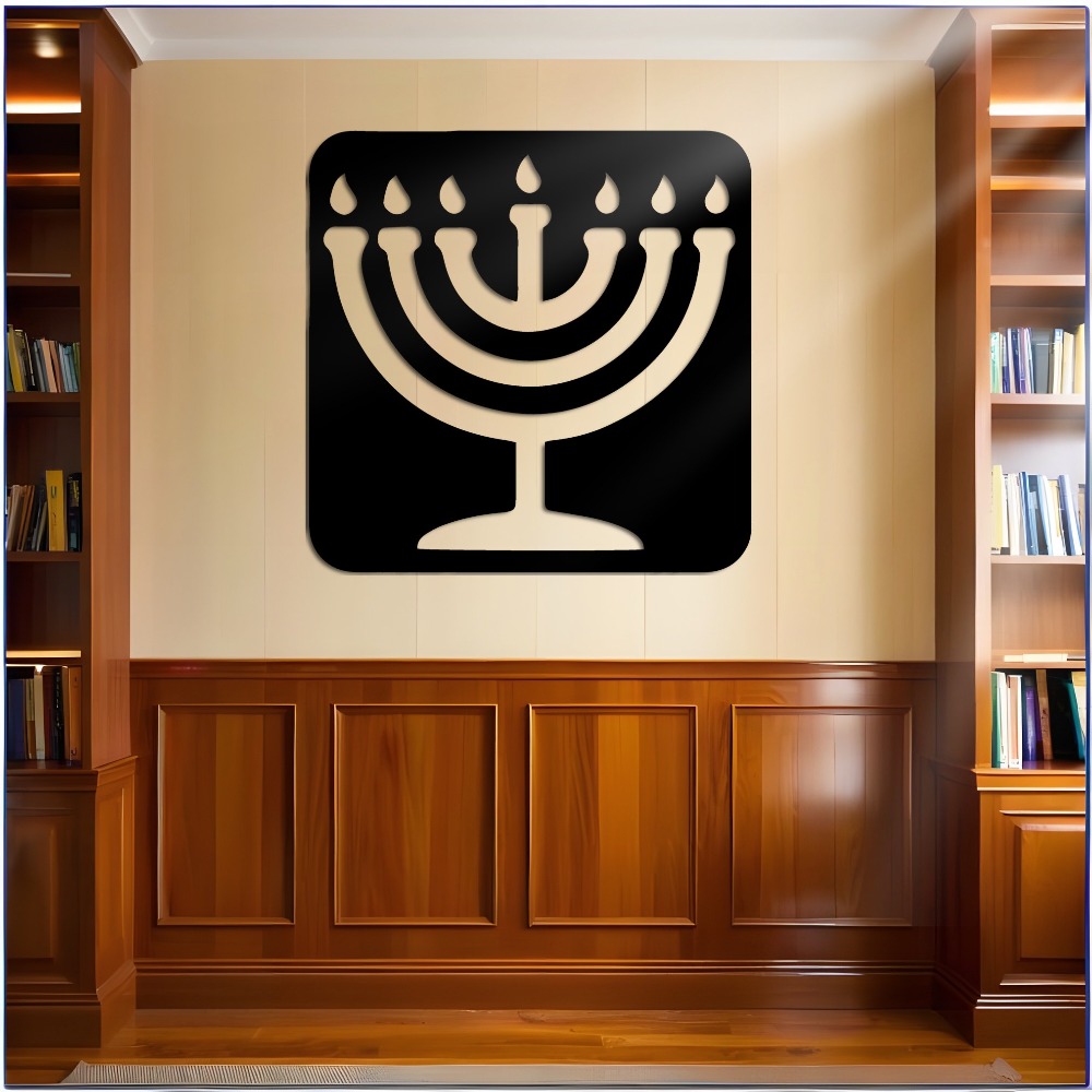 CIFBUY Vintage Menorah Metal D - Home Office For incelemesi ve fiyatı