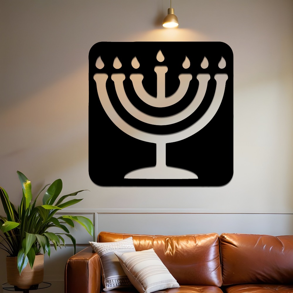 CIFBUY Vintage Menorah Metal D - Home Office For incelemesi ve fiyatı
