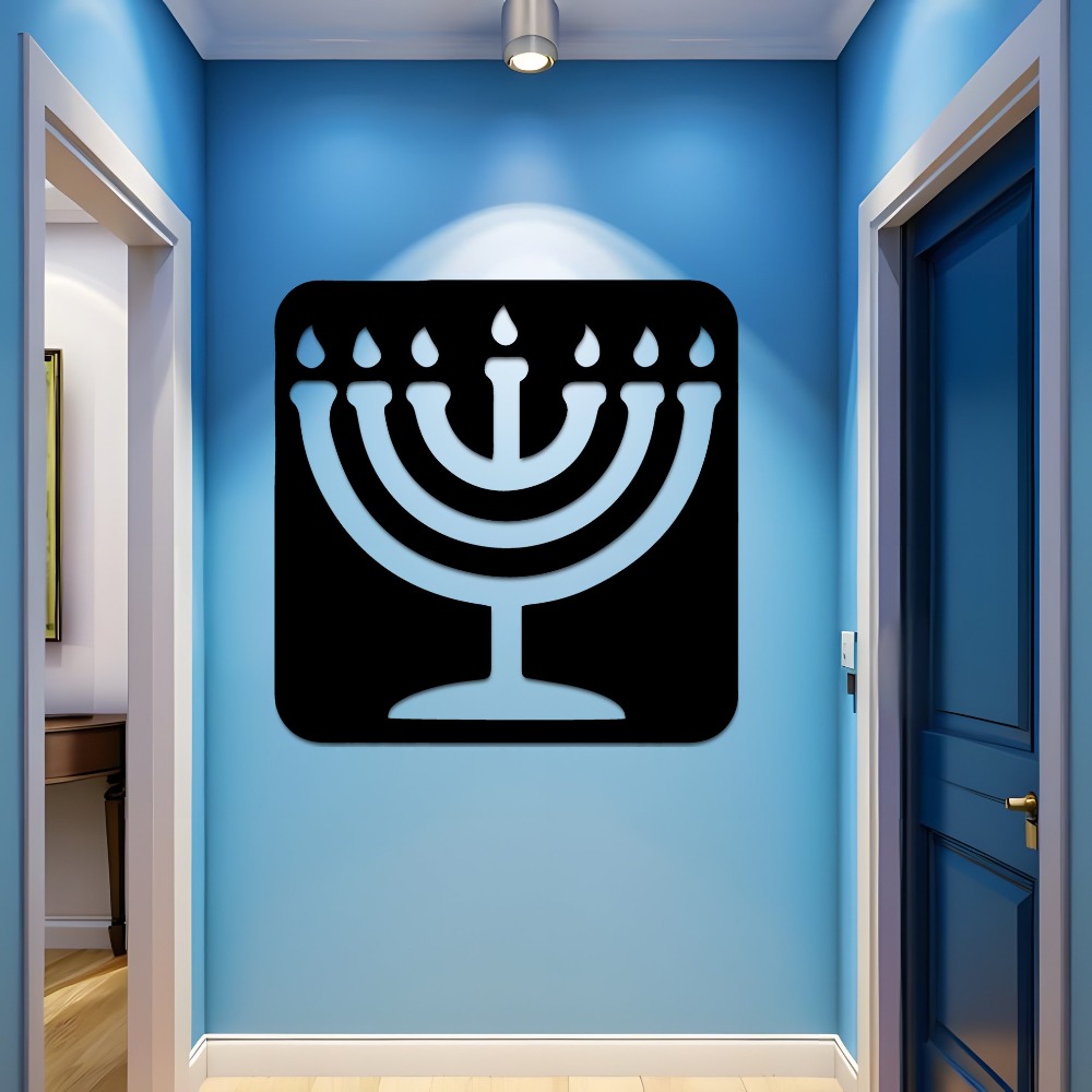 CIFBUY Vintage Menorah Metal D - Home Office For incelemesi ve fiyatı