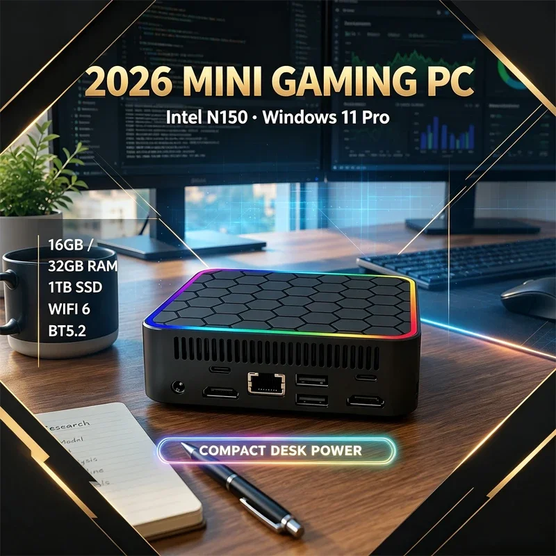 Intel Core N150 MINI PC RGB Oy - Home Office Windows 11 incelemesi ve fiyatı